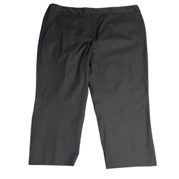 Alfani Womens Plus Capri Wear to Work Pants - Picture 1 of 3